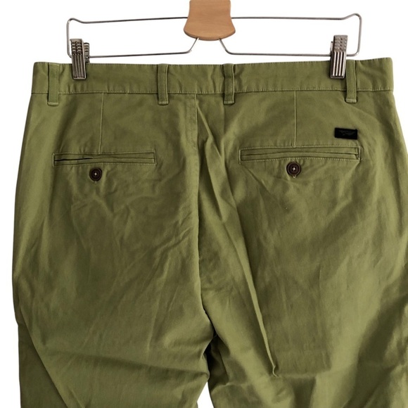 Benny Gold Mens Chino Casual Pants Green Size 34 X 30 - Picture 7 of 8